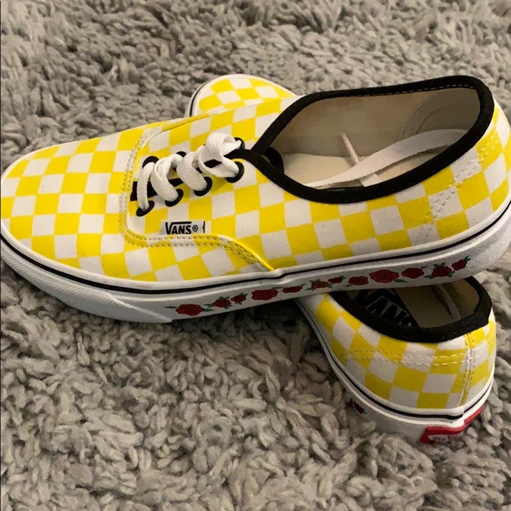 Checkered vans